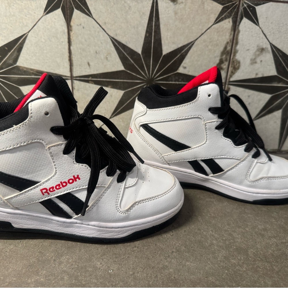 Reebok Heelys White and Black Sneakers